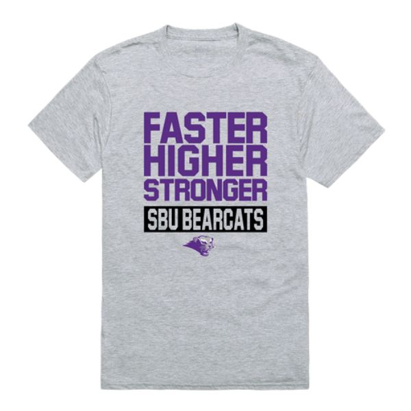 FinalFan Southern Baptist University Bearcats Workout T-Shirt&#44; Heather Grey - Medium