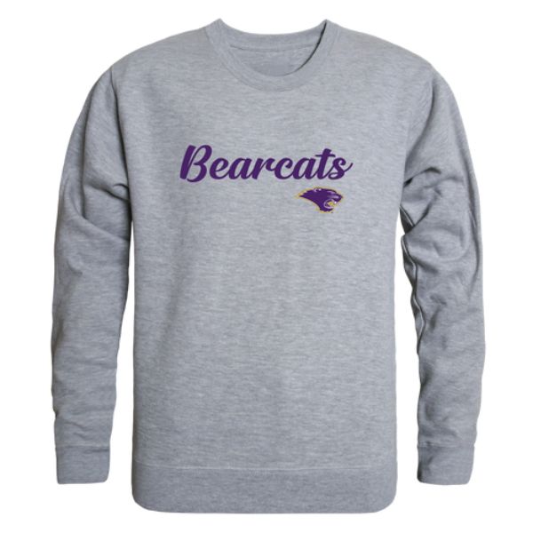 FinalFan McKendree University Bearcats Script Crewneck Sweatshirt&#44; Heather Grey - 2XL