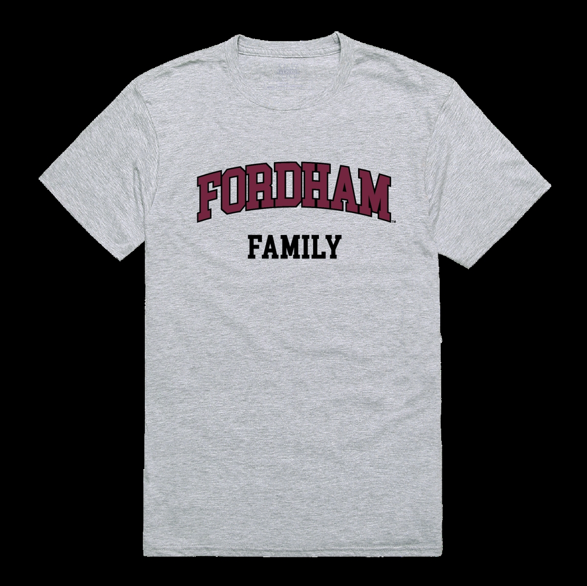 FinalFan Fordham University Rams Family T-Shirt&#44; Heather Grey - 2XL