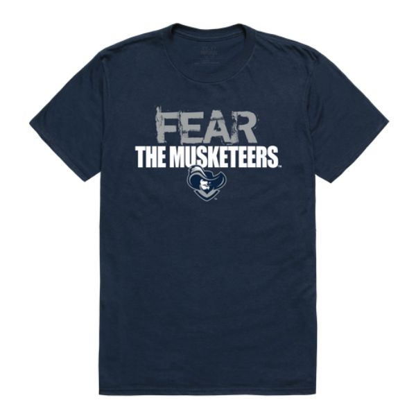 FinalFan Xavier University Fear T-Shirt&#44; Navy - Large