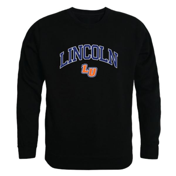 FinalFan Lincoln University Lions Campus Crewneck Sweatshirt&#44; Black - 2XL