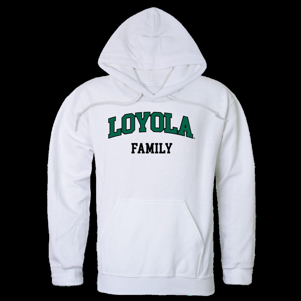 FinalFan Loyola Maryland Greyhounds Family Hoodie&#44; White - Large