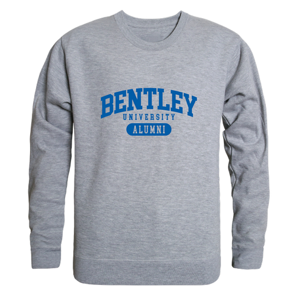 FinalFan Bentley University Falcons Alumni Fleece Sweatshirt&#44; Heather Grey - Extra Large