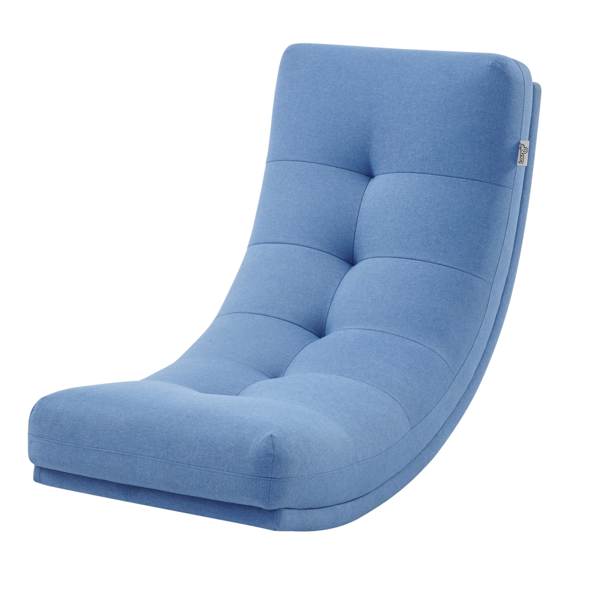 ComfortCorrect Allana Sherpa Rocking Chair with Upholstered - Tufted for Unisex&#44; Blue