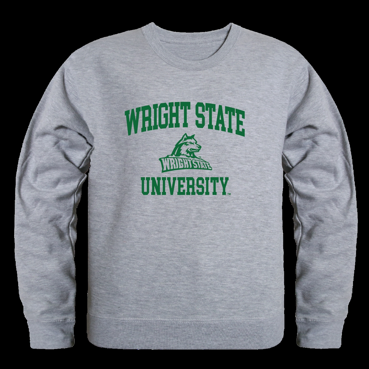 FinalFan Wright State University Raiders Seal Crewneck Sweatshirt