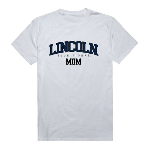 FinalFan Lincoln University Blue Tigers College Mom T-Shirt&#44; White - Small