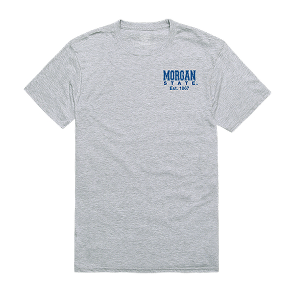 FinalFan Morgan State University Men Practice T-Shirt&#44; Heather Grey - Extra Large