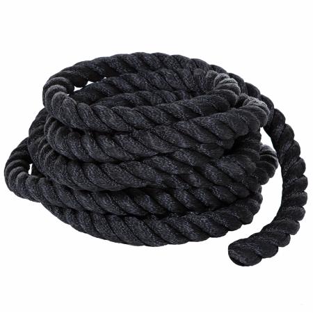 Refuah 40 ft. x 2 in. Power Training Rope - Black