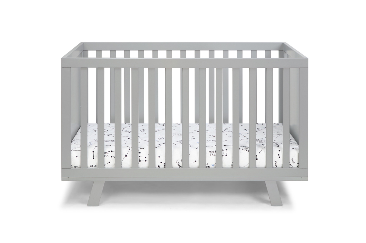 Light gray cheap baby crib