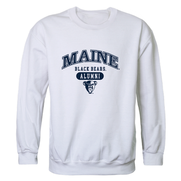 FinalFan Men Maine Black Bears Alumni Fleece&#44; White - Small