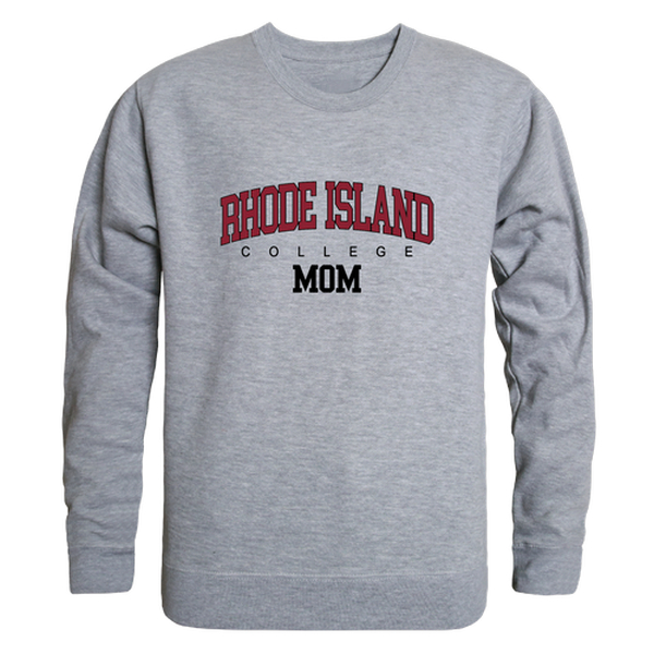 FinalFan University of Rhode Island Anchormen Mom Crewneck Sweatshirt&#44; Heather Grey - Small