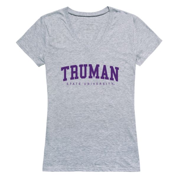 FinalFan Truman State University Bulldogs Game Day Women T-Shirt&#44; Heather Grey - Medium
