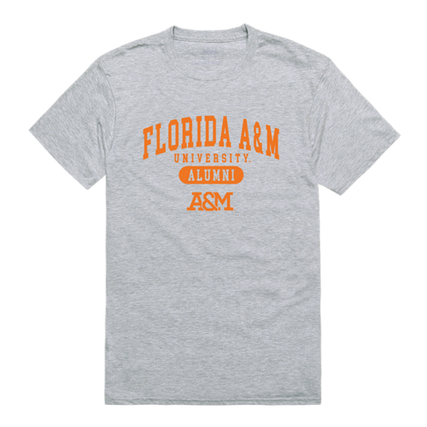 FinalFan Florida A&M University Men Alumni T-Shirt&#44; Heather Grey - Extra Large