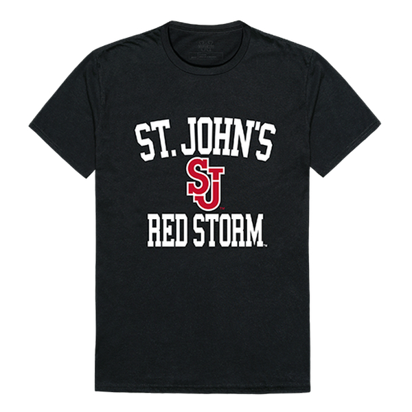 FinalFan St Johns University Arch T-Shirt&#44; Black & White - 2XL