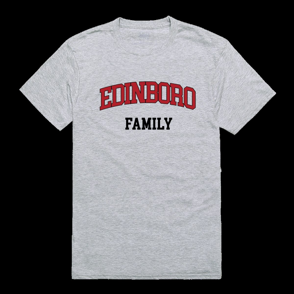 FinalFan Edinboro University Fighting Scots Family T-Shirt&#44; Heather Grey - 2XL