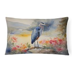 Blue heron clearance pillow