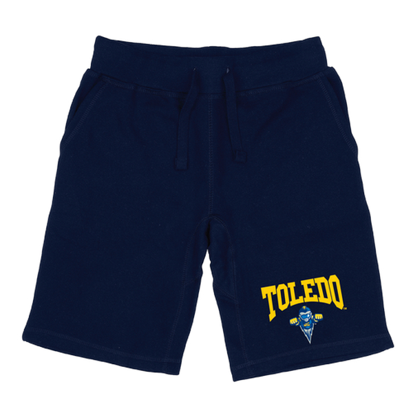 FinalFan Men Toledo Rockets Premium Shorts&#44; Navy - 2XL