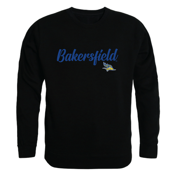 FinalFan California State University at Bakersfield Mens Script Crewneck T-Shirt&#44; Black - 2XL