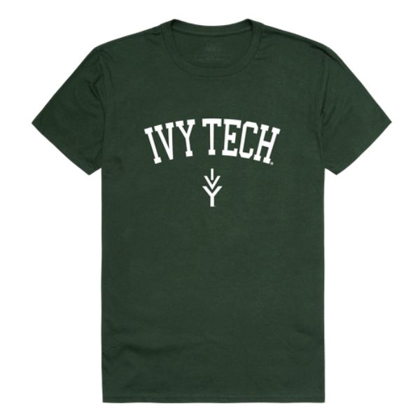 FinalFan Ivy Tech Community College Arch T-Shirt&#44; Forest Green - 2XL