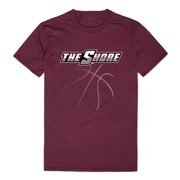 FinalFan OR3 Men Basketball T-Shirt&#44; Maroon White - Small