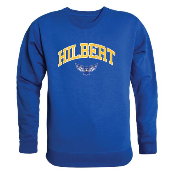 FinalFan Hilbert College Hawks Campus Crewneck Sweatshirt&#44; Royal - Medium