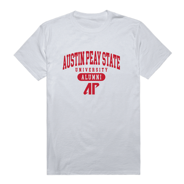 FinalFan Austin Peay State University Men Alumni T-Shirt&#44; White - Large