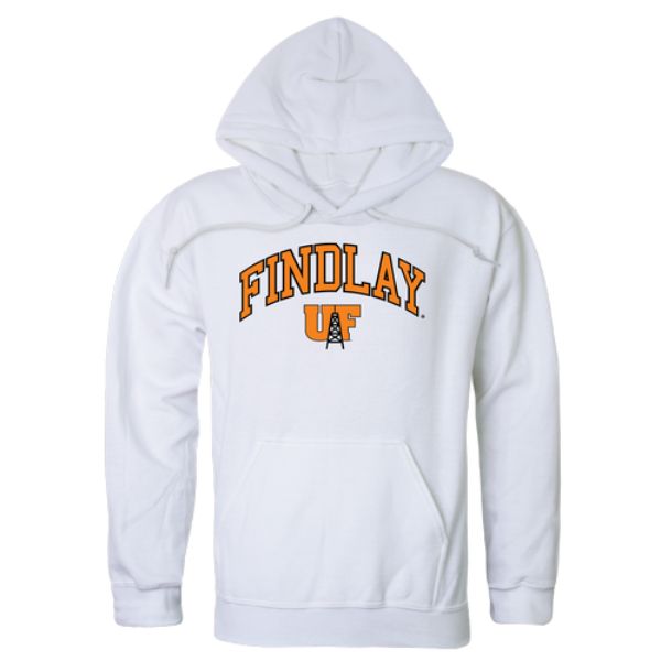 FinalFan University of Findlay Oilers Campus Hoodie&#44; White - Medium
