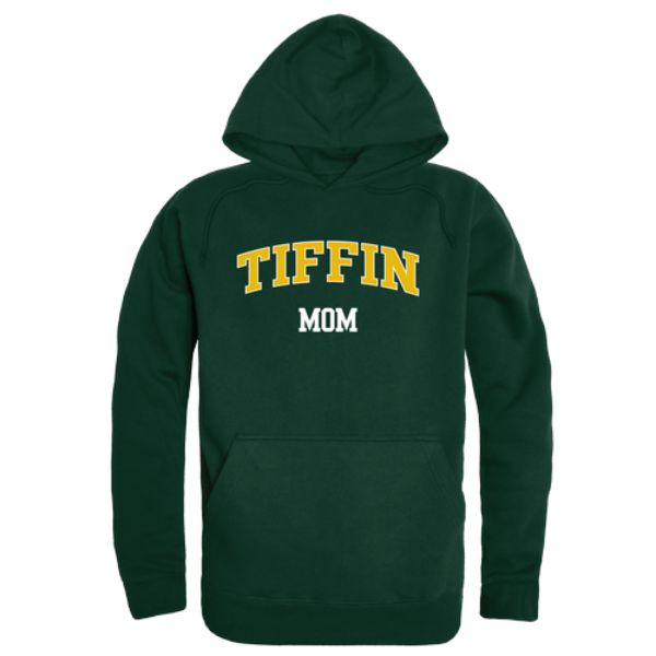 FinalFan Tiffin University Dragons Mom Hoodie&#44; Forest Green - Small