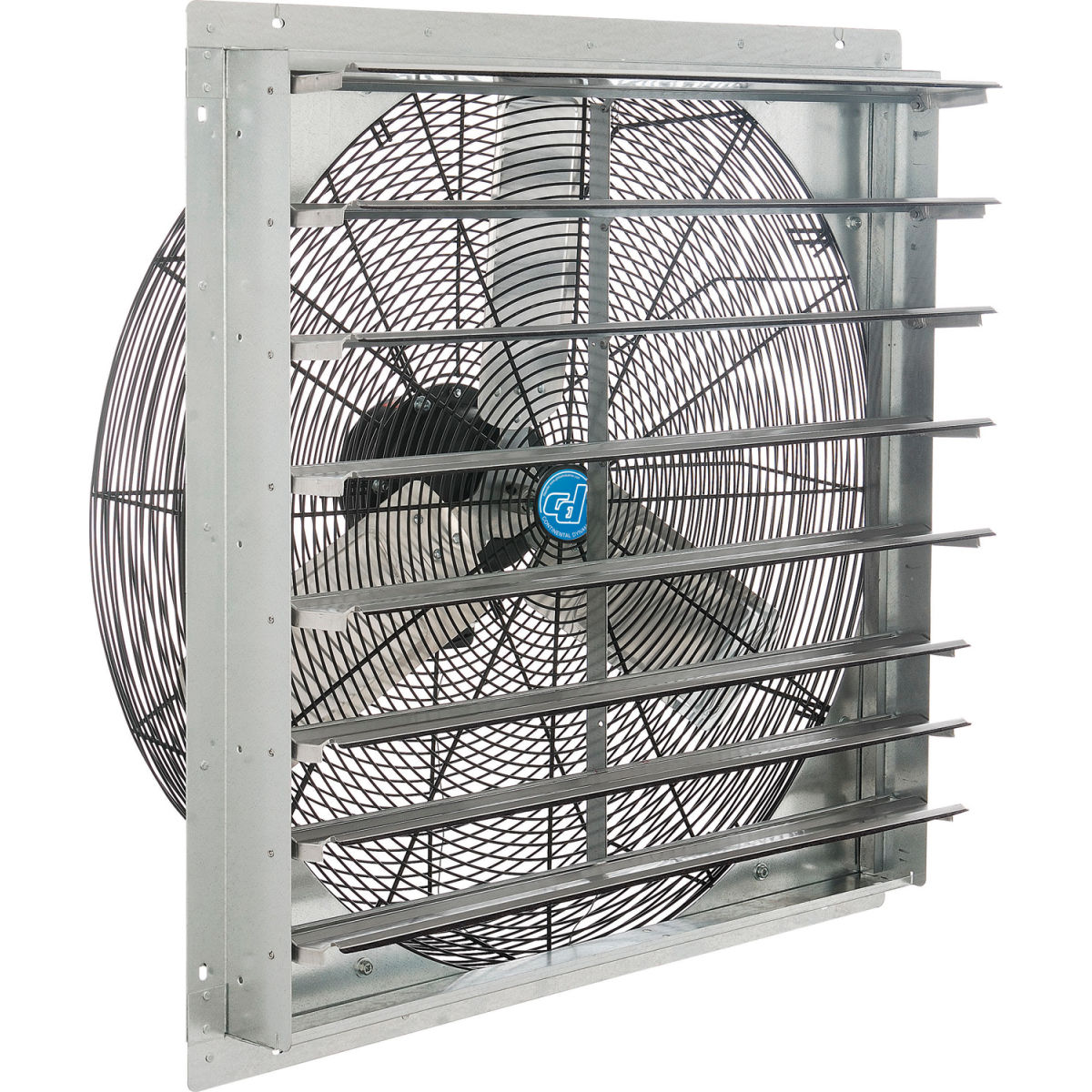 Designed to Furnish 30 in. 0.25 HP CD Single Speed Direct Drive Exhaust Fan with Shutter