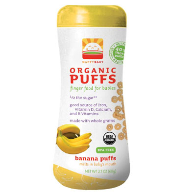 FoodFirst Organic Banana Puffs