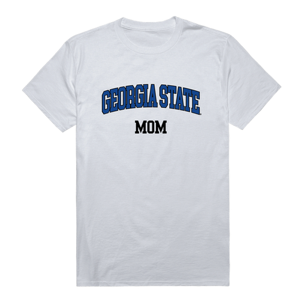 LogoLovers Georgia State University College Mom T-Shirt&#44; White - Large
