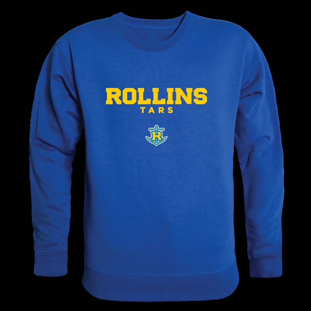 FinalFan Rollins College Tars Campus Crewneck Sweatshirt&#44; Royal - 2XL