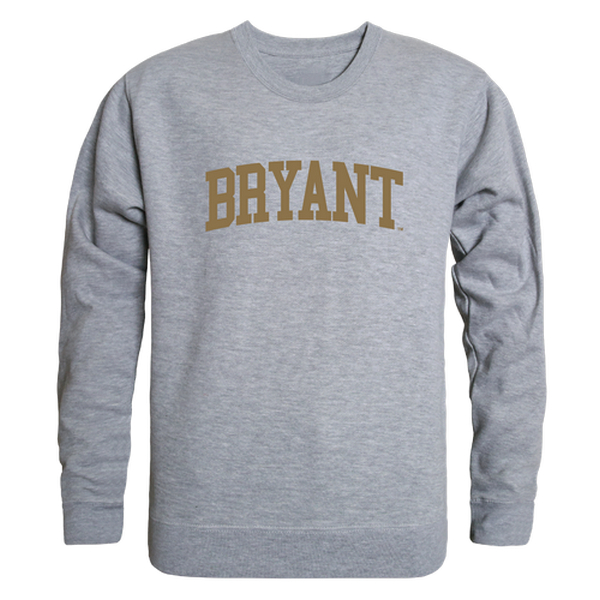 FinalFan Bryant University Men GameDay Crewneck Sweatshirt&#44; Heather Grey - Extra Large