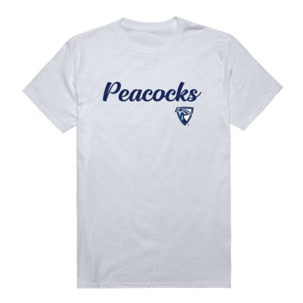 FinalFan Upper Iowa University Peacocks Script T-Shirt&#44; White - Large