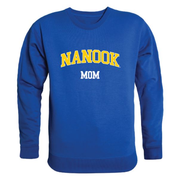 FinalFan University of Alaska Fairbanks Nanooks Mom Crewneck Sweatshirt&#44; Royal - Large