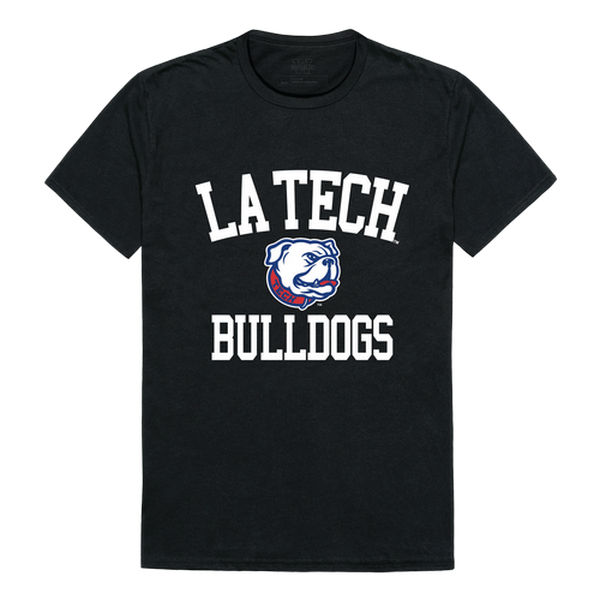 FinalFan Louisiana Tech University Men Arch T-Shirt&#44; Black & White - Medium