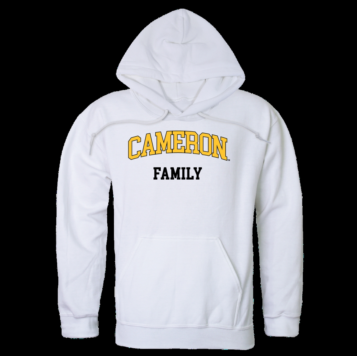 FinalFan Cameron University Aggies Family Hoodie&#44; White - Small
