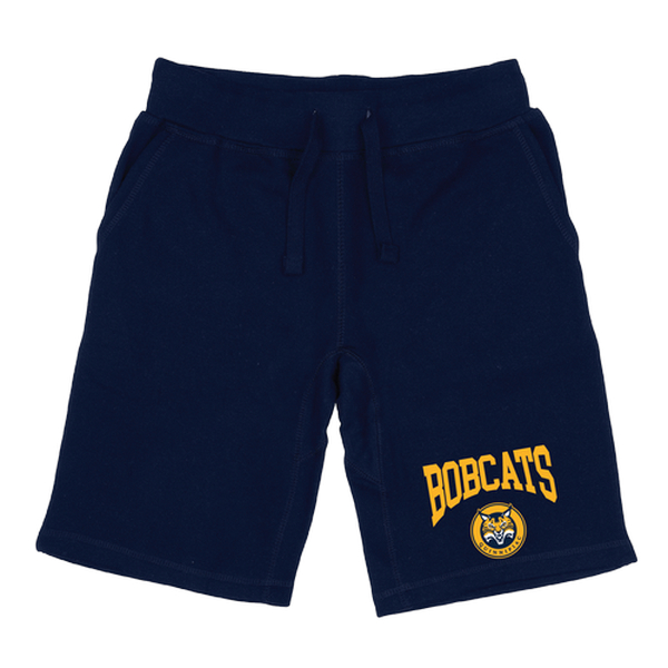 FinalFan Men Quinnipiac Bobcats Premium Shorts&#44; Navy - Small