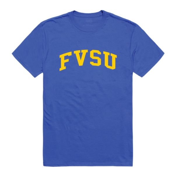 FinalFan Fort Valley State University Wildcats College T-Shirt&#44; Royal - Small