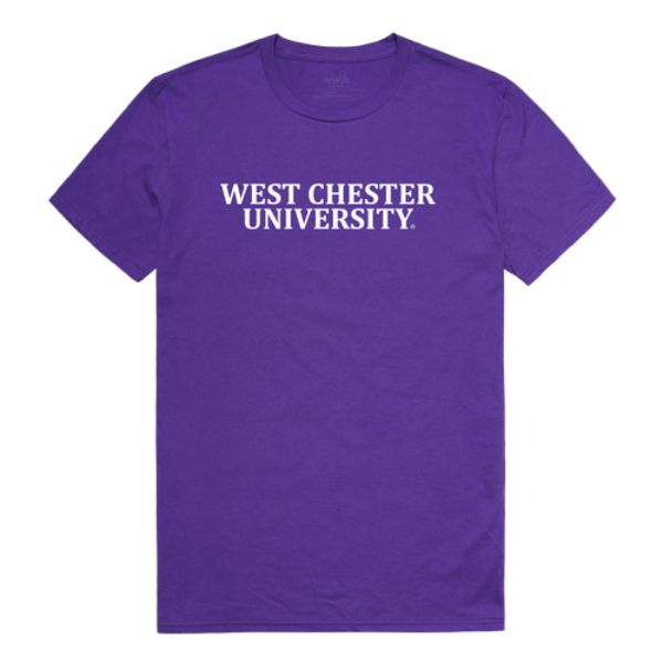 FinalFan West Chester University Rams Institutional T-Shirt&#44; Purple - Small