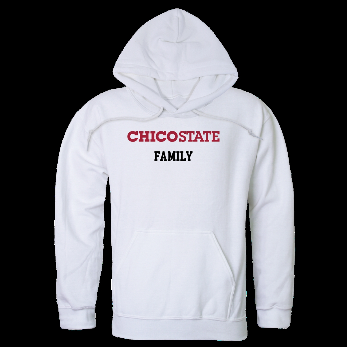 FinalFan California State University Chico Wildcats Family Hoodie&#44; White - Small