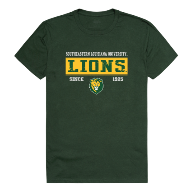 FinalFan Southeastern Louisiana University Lions College Established T-Shirt&#44; Forest - 2XL