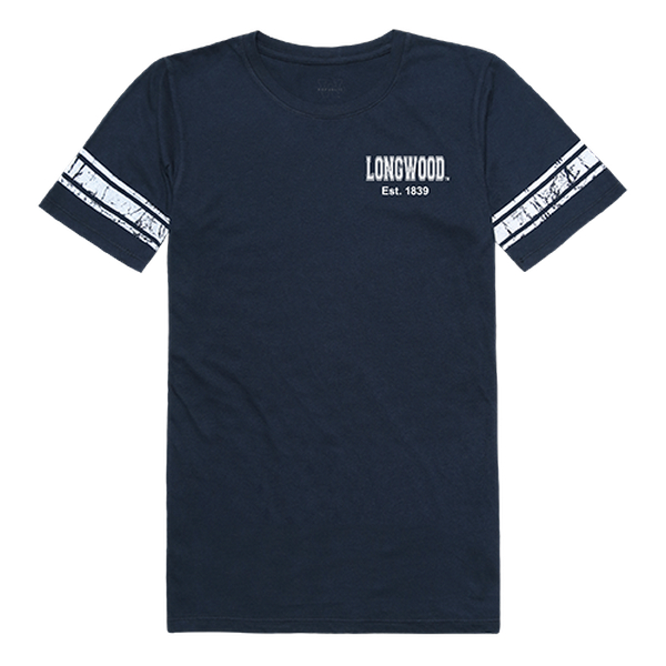 FinalFan Longwood University Practice T-Shirt for Women&#44; Navy - Extra Large