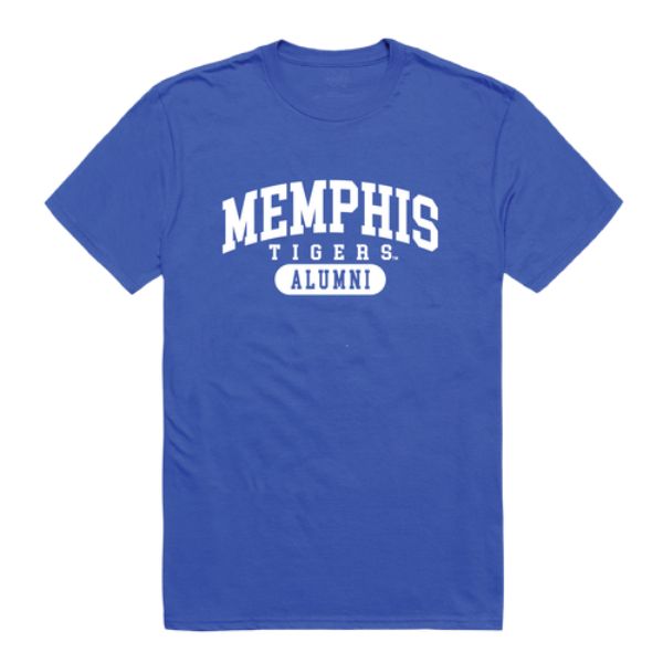 FinalFan University of Memphis Tigers Alumni T-Shirt&#44; Royal - Extra Large
