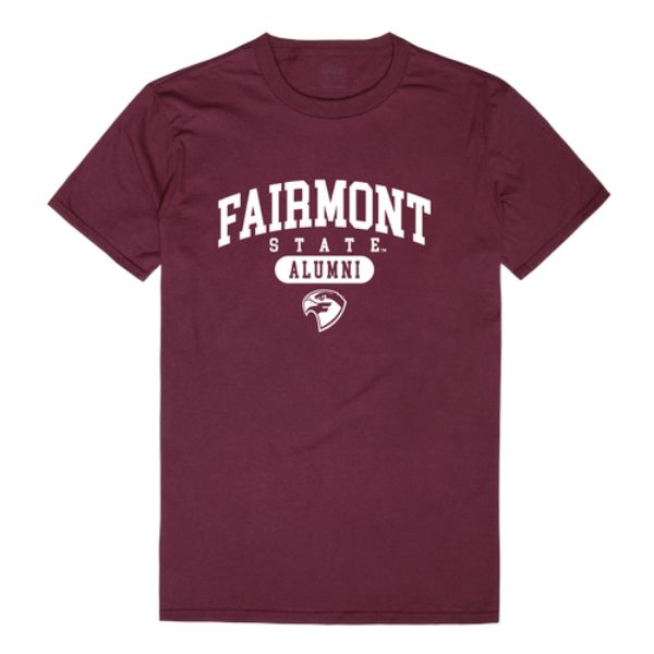 FinalFan Fairmont State University Falcons Alumni T-Shirt&#44; Maroon - Medium