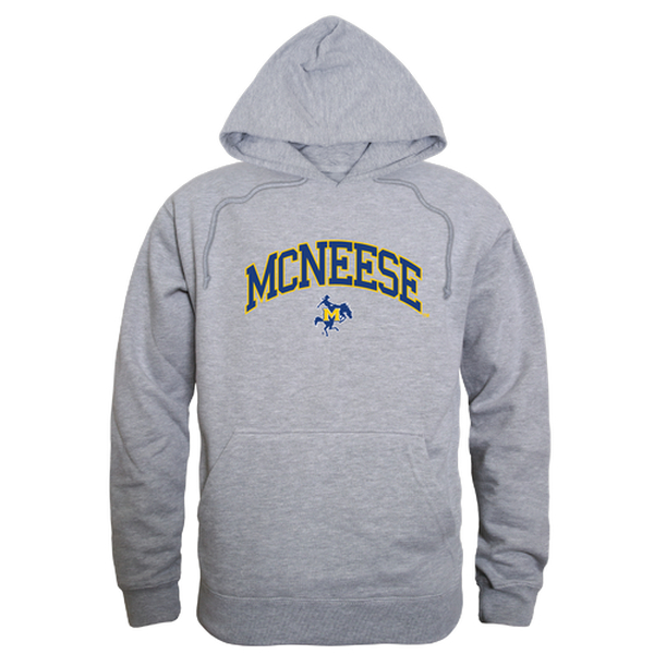 FinalFan McNeese State University Campus Hoodie Heather Grey