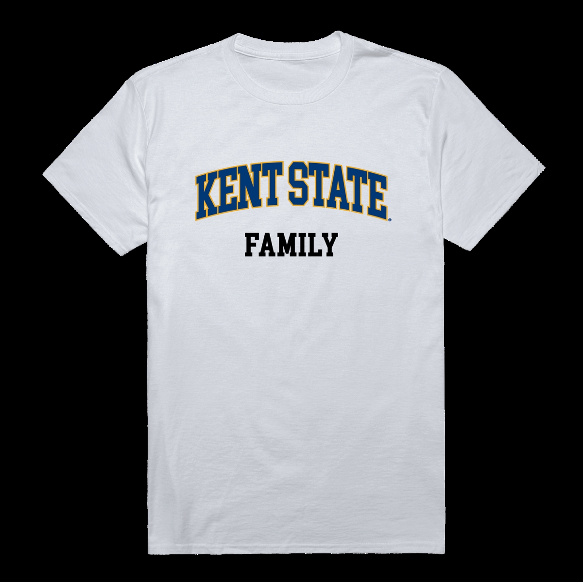 FinalFan Kent State University The Golden Eagles Family T-Shirt&#44; White - Small