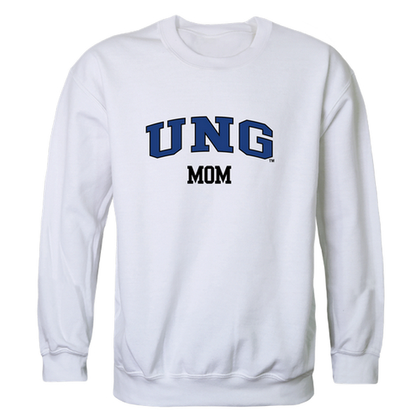 FinalFan University of North Georgia Nighthawks Mom Crewneck Sweatshirt&#44; White - Medium