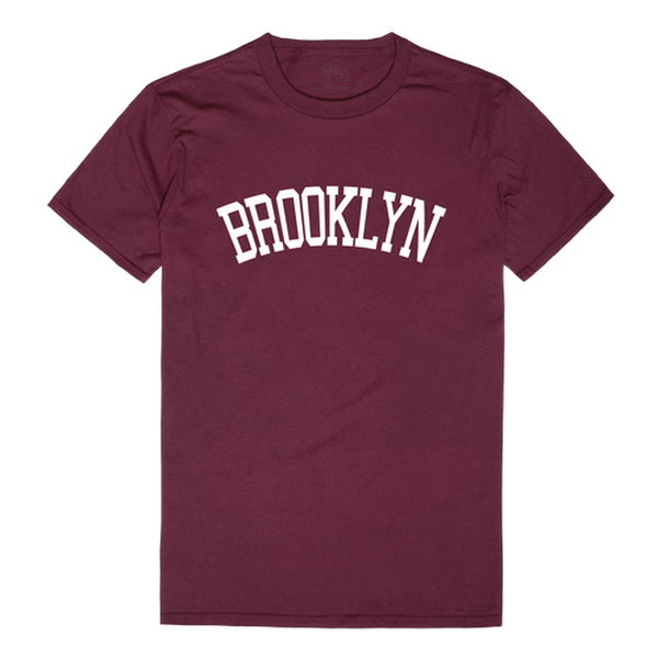 FinalFan Brooklyn College Bulldogs Arch T-Shirt&#44; Maroon - Extra Large