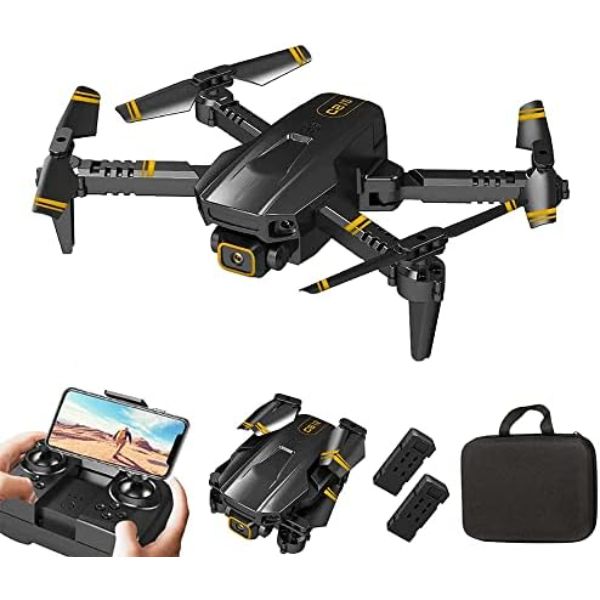 BrainBoosters RC Quadcopter UAV for Adults Foldable Drone with APP Control